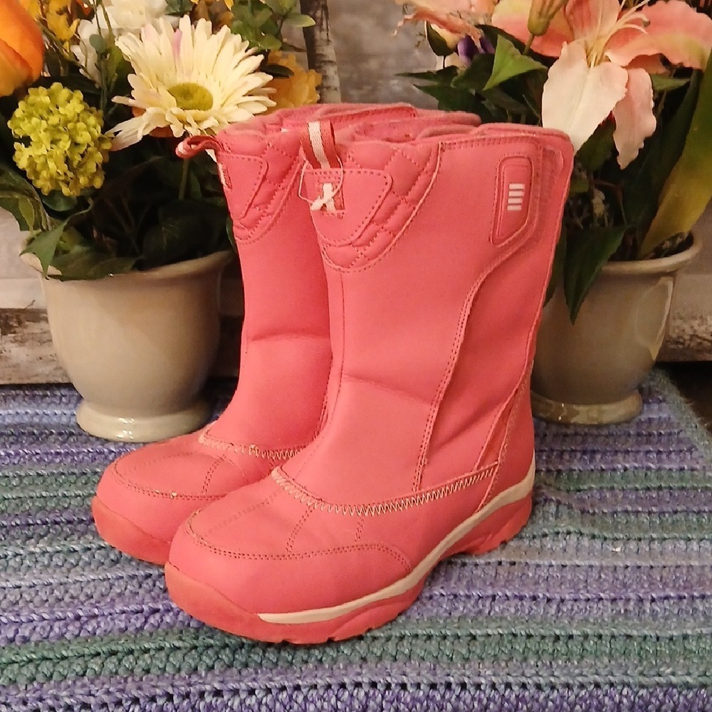 Lands' End Pink Winter Boots for Women 7M